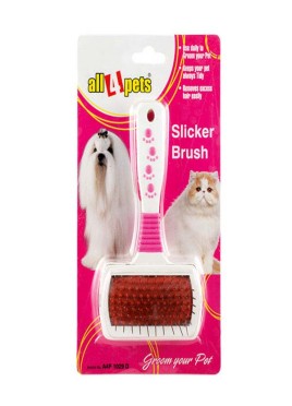 All4pets Dog Slicker Brush-Metallic pins 
